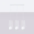 Lampa wisząca BRINA 3L biała zwis SL.1333 SOLLUX LIGHTING