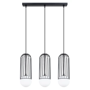 Lampa wisząca BRINA 3L czarna zwis SL.1334 SOLLUX LIGHTING