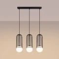 Lampa wisząca BRINA 3L czarna zwis SL.1334 SOLLUX LIGHTING