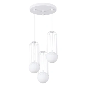 Lampa wisząca BRINA 3P biała zwis SL.1335 SOLLUX LIGHTING