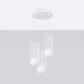 Lampa wisząca BRINA 3P biała zwis SL.1335 SOLLUX LIGHTING