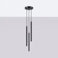 Lampa wisząca ARCHE 3P czarna zwis SL.1341 SOLLUX LIGHTING