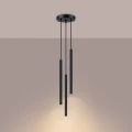 Lampa wisząca ARCHE 3P czarna zwis SL.1341 SOLLUX LIGHTING