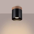 Lampa sufitowa RIF czarna plafon SL.1349 SOLLUX LIGHTING