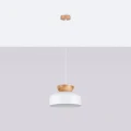 Lampa wisząca MARION biała zwis SL.1350 SOLLUX LIGHTING