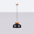 Lampa wisząca MARION czarna zwis SL.1351 SOLLUX LIGHTING