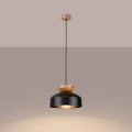 Lampa wisząca MARION czarna zwis SL.1351 SOLLUX LIGHTING