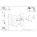 Lampa ścienna DURLIN biała kinkiet SL.1352 SOLLUX LIGHTING