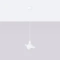 Lampa wisząca HYPERION 1 biała zwis SL.1356 SOLLUX LIGHTING