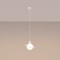 Lampa wisząca HYPERION 1 biała zwis SL.1356 SOLLUX LIGHTING