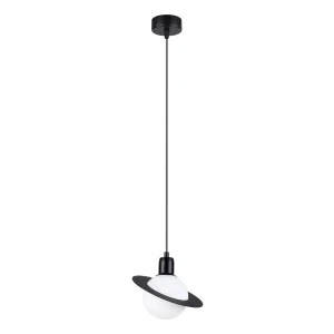 Lampa wisząca HYPERION 1 czarna zwis SL.1358 SOLLUX LIGHTING
