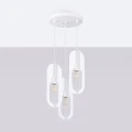 Lampa wisząca NICUS 3P biała zwis SL.1361 SOLLUX LIGHTING