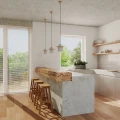Lampa wisząca MAB beton zwis SL.1363 SOLLUX LIGHTING