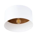 Lampa sufitowa TELESTO biały/ciemny brąz plafon SL.1392 SOLLUX LIGHTING