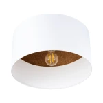 Lampa sufitowa TELESTO biały/ciemny brąz plafon SL.1392 SOLLUX LIGHTING