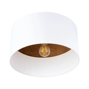 Lampa sufitowa TELESTO biały/ciemny brąz plafon SL.1392 SOLLUX LIGHTING