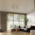 Lampa sufitowa TELESTO biały/ciemny brąz plafon SL.1392 SOLLUX LIGHTING