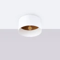 Lampa sufitowa TELESTO biały/ciemny brąz plafon SL.1392 SOLLUX LIGHTING