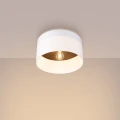 Lampa sufitowa TELESTO biały/ciemny brąz plafon SL.1392 SOLLUX LIGHTING