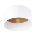 Lampa sufitowa TELESTO biały/jasny brąz plafon SL.1393 SOLLUX LIGHTING