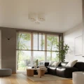 Lampa sufitowa TELESTO biały/jasny brąz plafon SL.1393 SOLLUX LIGHTING