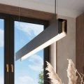 Lampa wisząca SPARK czarna zwis SL.1395 SOLLUX LIGHTING