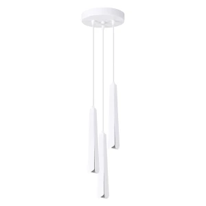Lampa wisząca PRYSM 3P biała zwis SL.1398 SOLLUX LIGHTING