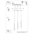 Lampa wisząca PRYSM 3L biała zwis SL.1399 SOLLUX LIGHTING