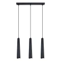 Lampa wisząca PRYSM 3L czarna zwis SL.1402 SOLLUX LIGHTING