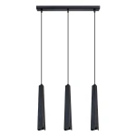 Lampa wisząca PRYSM 3L czarna zwis SL.1402 SOLLUX LIGHTING