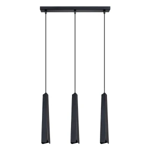 Lampa wisząca PRYSM 3L czarna zwis SL.1402 SOLLUX LIGHTING