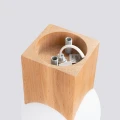 Lampa sufitowa SOLIS naturalne drewno plafon SL.1407 SOLLUX LIGHTING