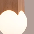 Lampa sufitowa SOLIS naturalne drewno plafon SL.1407 SOLLUX LIGHTING