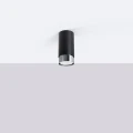 Lampa sufitowa NERO 12,5 czarny/chrom plafon SL.1408 SOLLUX LIGHTING