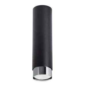 Lampa sufitowa NERO 22,5 czarny/chrom plafon SL.1409 SOLLUX LIGHTING