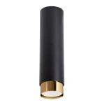 Lampa sufitowa NERO 22,5 czarny/złoty plafon SL.1411 SOLLUX LIGHTING