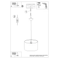 Lampa wisząca PRINCESS 40 zwis SL.1415 SOLLUX LIGHTING