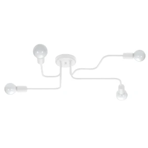 Lampa sufitowa VECTOR 4 biała plafon SL.1442 SOLLUX LIGHTING