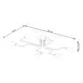 Lampa sufitowa VECTOR 6 biała plafon SL.1443 SOLLUX LIGHTING