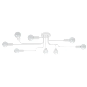 Lampa sufitowa VECTOR 8 biała plafon SL.1444 SOLLUX LIGHTING