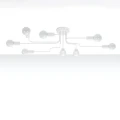 Lampa sufitowa VECTOR 8 biała plafon SL.1444 SOLLUX LIGHTING