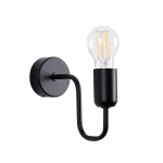 Lampa ścienna VECTOR czarna kinkiet SL.1445 SOLLUX LIGHTING