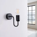 Lampa ścienna VECTOR czarna kinkiet SL.1445 SOLLUX LIGHTING