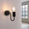 Lampa ścienna VECTOR czarna kinkiet SL.1445 SOLLUX LIGHTING