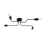 Lampa sufitowa VECTOR 4 czarna plafon SL.1446 SOLLUX LIGHTING
