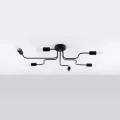 Lampa sufitowa VECTOR 6 czarna plafon SL.1447 SOLLUX LIGHTING