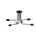 Lampa wisząca NORAH 6 czarna żyrandol SL.1452 SOLLUX LIGHTING