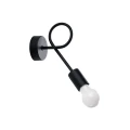 Lampa ścienna LEVAR czarna kinkiet SL.1454 SOLLUX LIGHTING