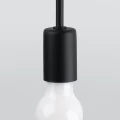 Lampa ścienna LEVAR czarna kinkiet SL.1454 SOLLUX LIGHTING
