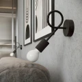 Lampa wisząca LEVAR 8 czarna żyrandol SL.1457 SOLLUX LIGHTING